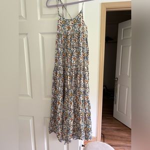 Natural life Xs like new rayon maxi dress